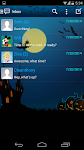screenshot of Handcent 6 Spooky Halloween