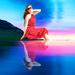 Cover Image of Download Mirror Reflection - Photo Wate  APK