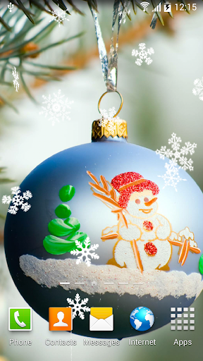 Snowman Live Wallpaper