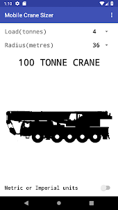 Mobile Crane Sizer