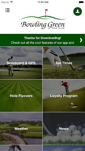 Bowling Green Golf Club Screen 2