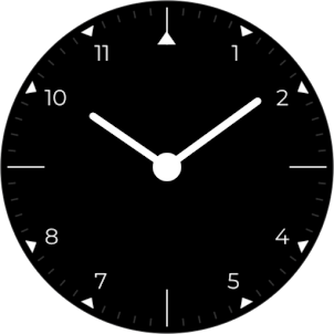 Ethiopia Analog Watch Face