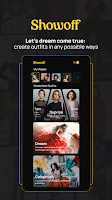 screenshot of Showoff: create an ideal look