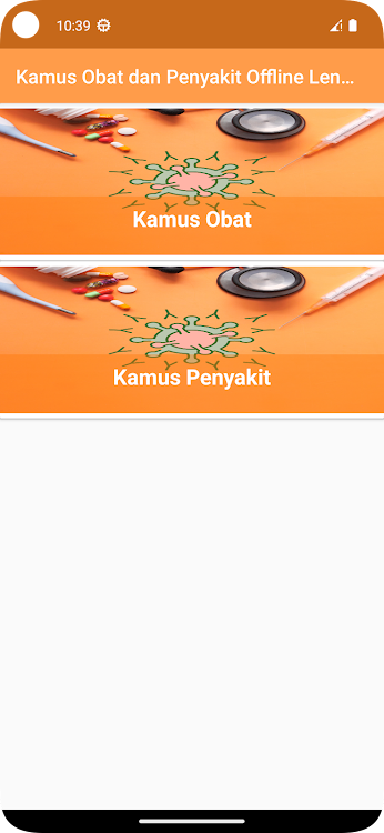 Kamus Obat & Penyakit Offline - 1.1 - (Android)