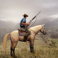 Western Cowboy Horse Rider