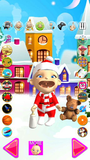 Talking Babsy Baby Xmas Games for Android - Download