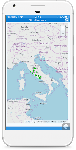 Android application DVB-Monitoring screenshort