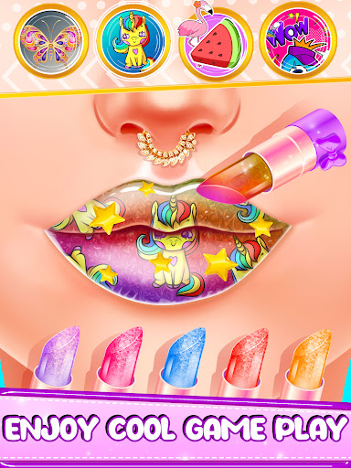 Lip Art : Lipstick Salon Games ekran görüntüsü