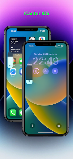 Android application iCenter iOS 17: X-Volume screenshort