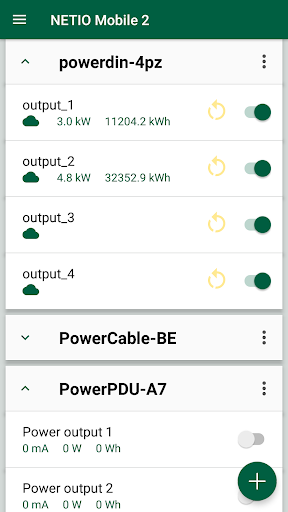 Android application NETIO Mobile 2 screenshort
