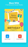 screenshot of Birthday Invitation Maker