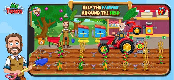 My Town Farm Animal game