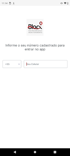 Android application Blocx Monitoramento screenshort