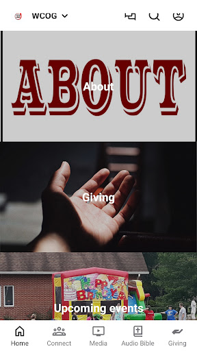 Android application Warrenton Church of God screenshort