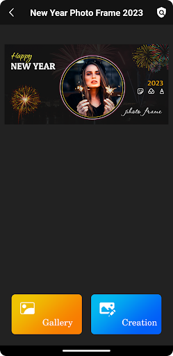 New Year Photo Frame 2023 Screen 2