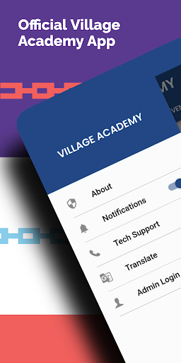 Android application Village Academy screenshort