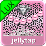 Luxury Theme Pink Cheetah SMS★ icon