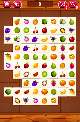Android application Fruit Onet screenshort