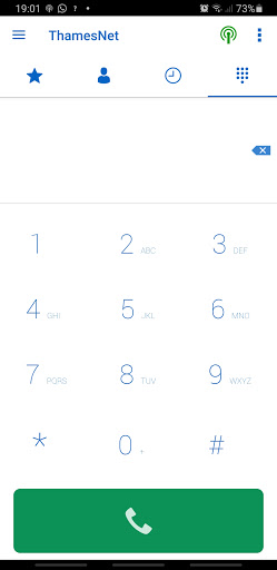 Android application ThamesNET screenshort