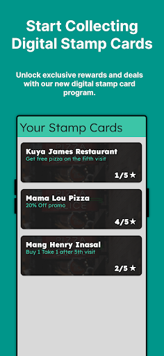 Android application Xtamp Rewards screenshort
