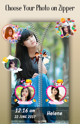 Pyramid Zipper Lock Screen