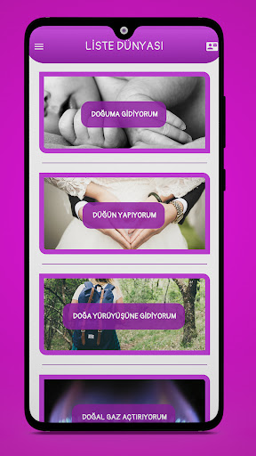 Liste Dünyası Screen 3
