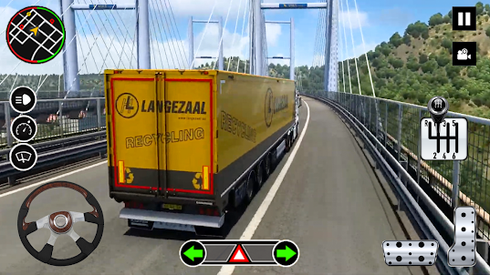 Futuristischer Güterverkehr 3D