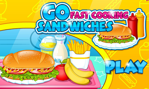 Go Fast Cooking Sandwiches For PC installation