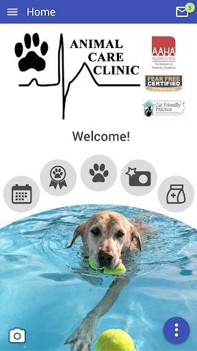 Android application Animal Care Clinic San Luis O. screenshort
