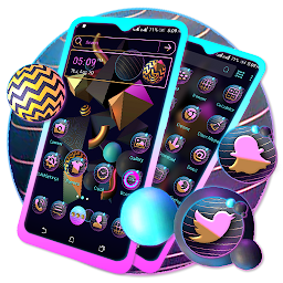 Image de l'icône 3D Shapes Launcher Theme