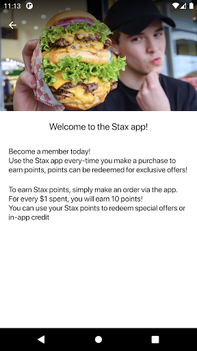 Stax Burger Co. Screen 3