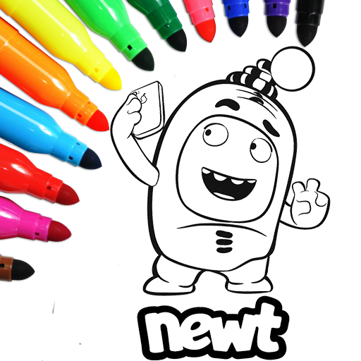 oddbods coloring book