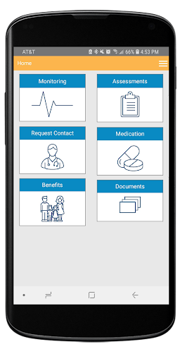 Android application GTS VirtualHealth screenshort