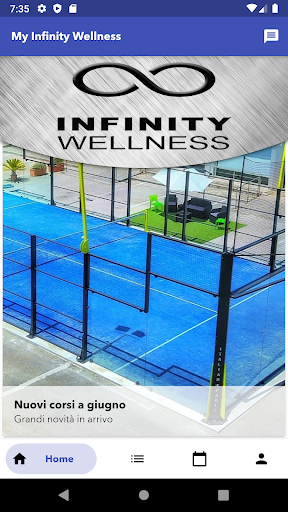 Android application My Infinity Wellness screenshort