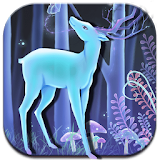 Purple Deer Elf Fairy Theme icon