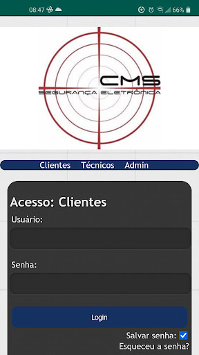CMS Seguranca Eletrônica Screen 3