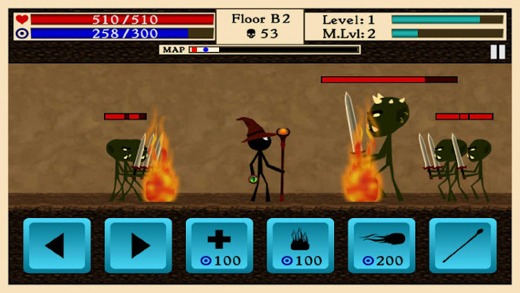 The Wizard - Stickman 2mb Game - 1.0 - (Android)