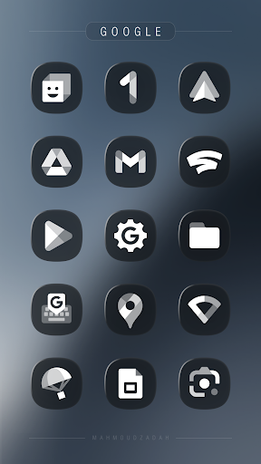 Glassify Dark Icons screenshot 2