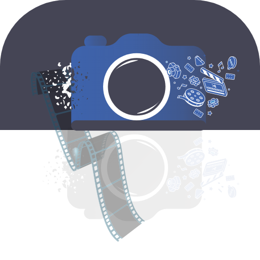 Slideshow maker with music logo