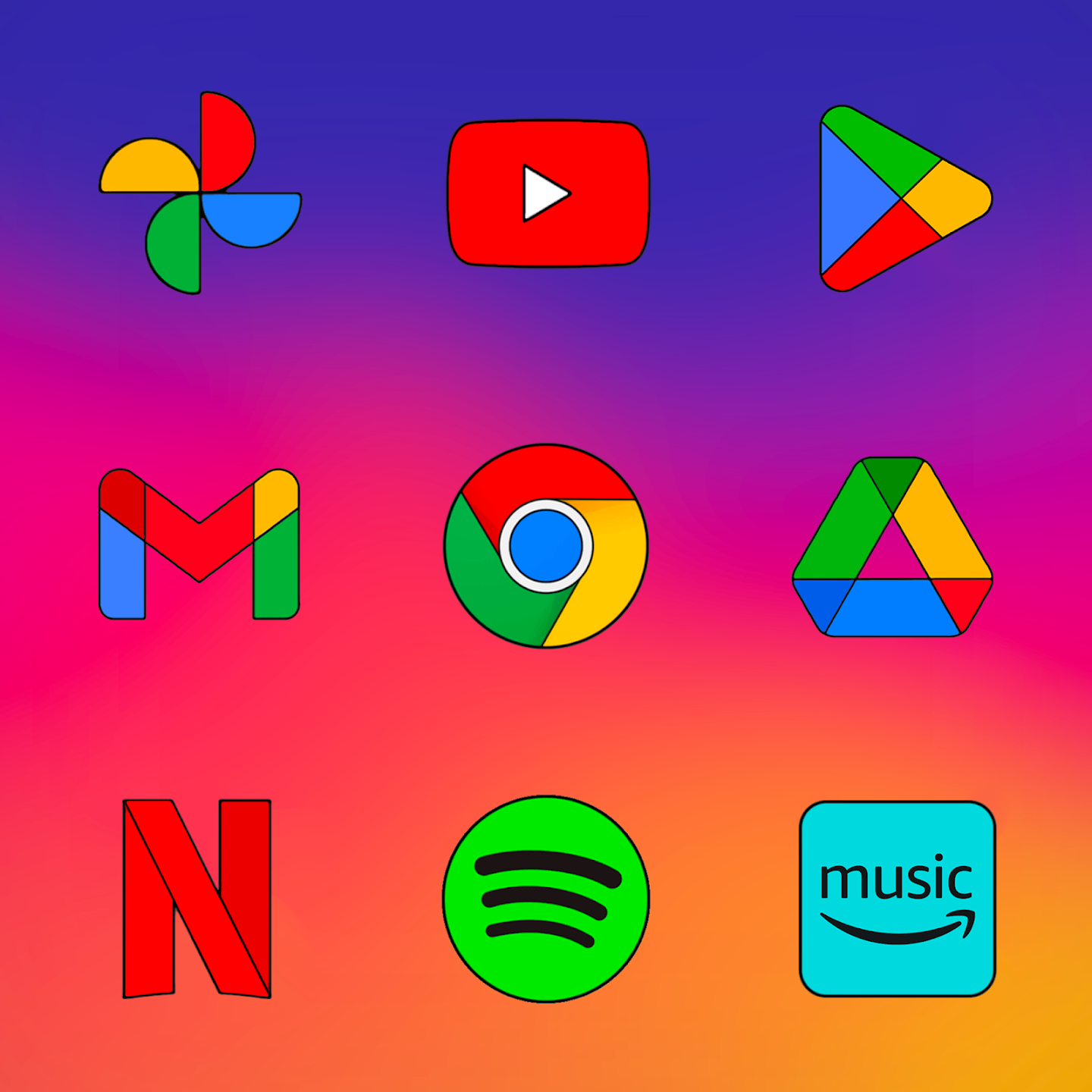 Flyme - Icon Pack Mod APK Latest Version 