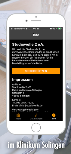 Studiowelle 2 e.V. Screen 3