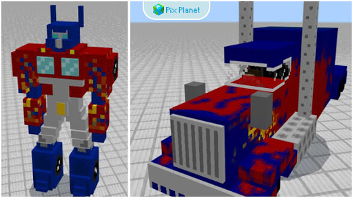 Transformers mod for Minecraft
