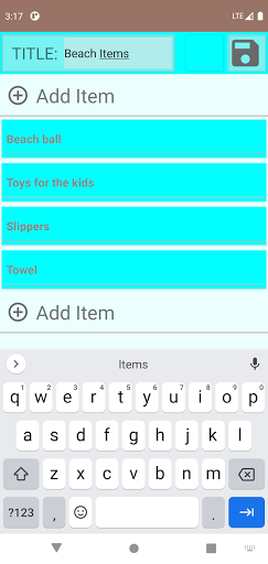 My Notes and memo app to save Screen 3
