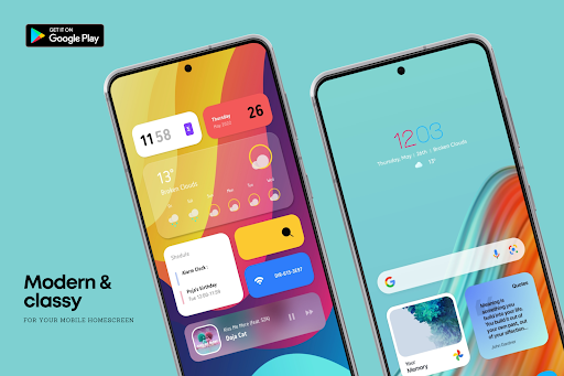 Screenshot of MIUI Widgets for KWGT