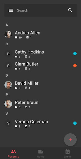 Memento - Personal Notes Screen 2