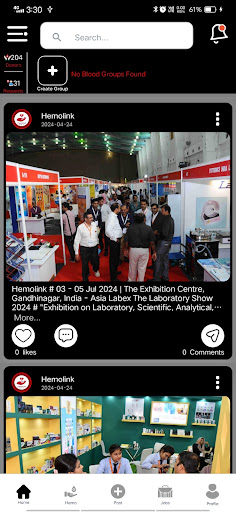 HemoLink Screen 3
