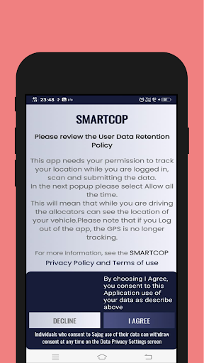 SMARTCOP Screen 2