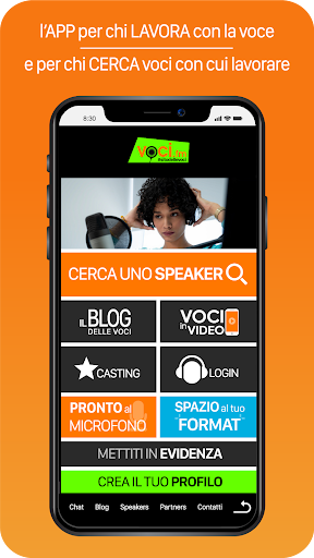 Android application VOCI.fm screenshort