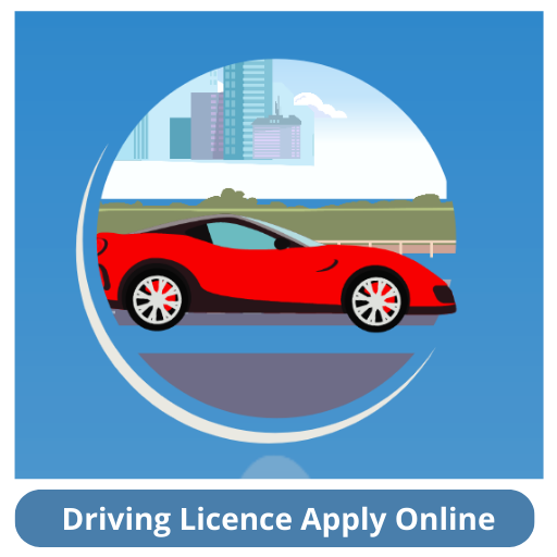 Driving licence apply online logo