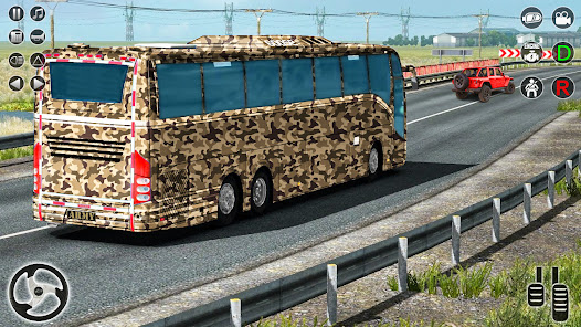 Army Bus Transport Sim: Offline Mission Games 2021 v1.1 (Unlocked) Gallery 9